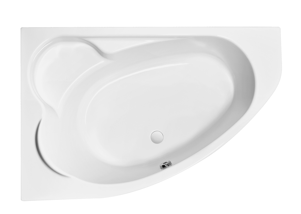 картинка Ванна корыто.: KALIOPE 170x110, левая, ультра белый, Сорт1 Cersanit 