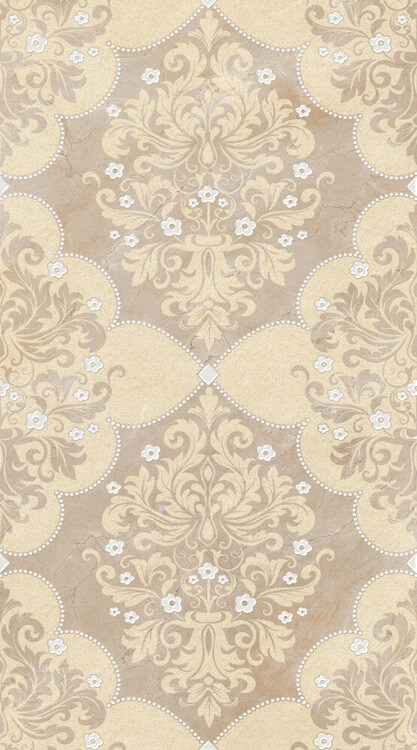 картинка Декор керамический Магриб 1645-0122 коричневый 25*45см (шт) 