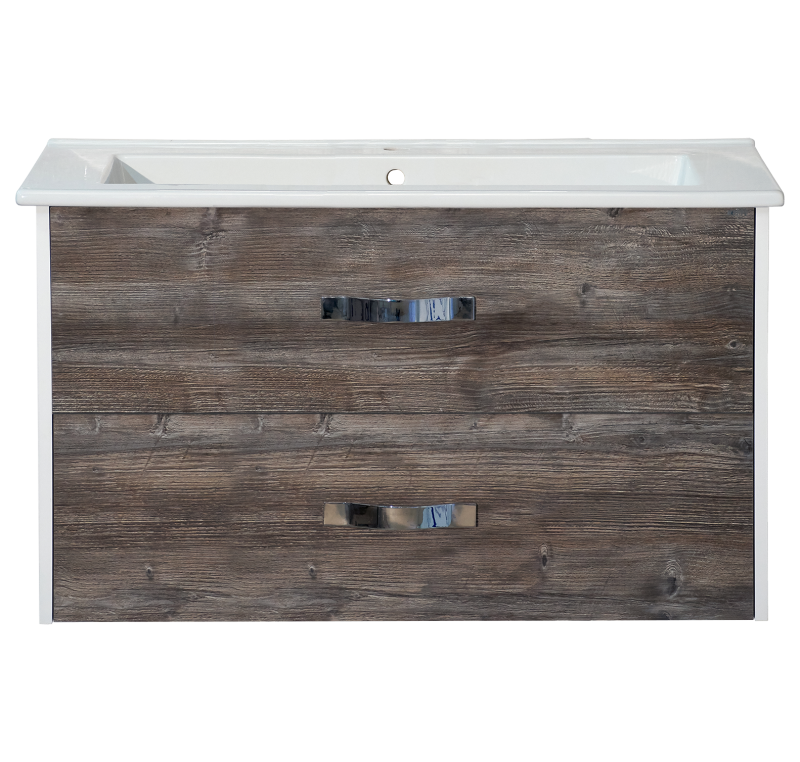 картинка Тумба Норд 85 с 2 ящ. подвесная комбинированная ум. Оскар-85 Misty 