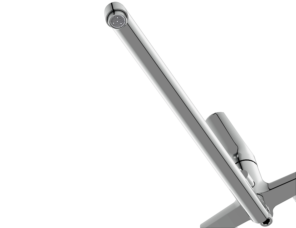 картинка Смеситель с длинным изливом для ванны Flavis 64093 Cersanit 