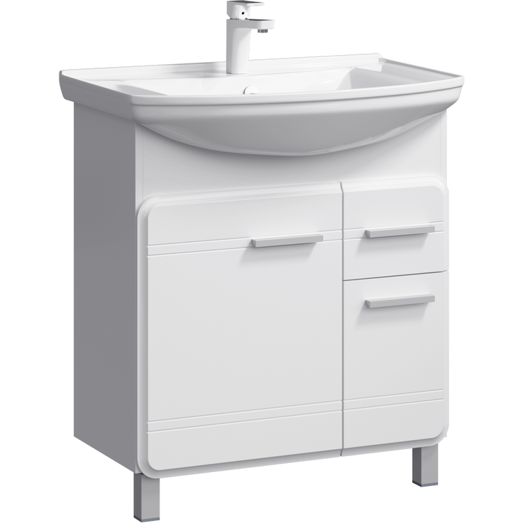 картинка Тумба Корсика с ум. Стиль 750 на ножках Kor.01.07 Aqwella 