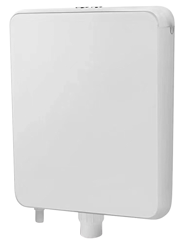 картинка Бачок пластиковый с соединительной трубой AZ-967 360×85х430 мм Azario 