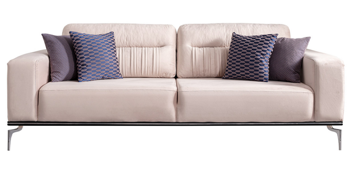 картинка Диван Zirkon Three Seater HM-27 трехместный с раздвижным механизмом Weltew 