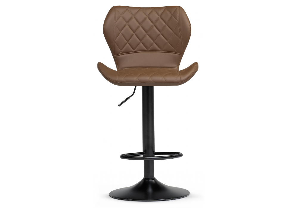 картинка Стул барный Porch Brown EDC-006 197-1 Black Base 