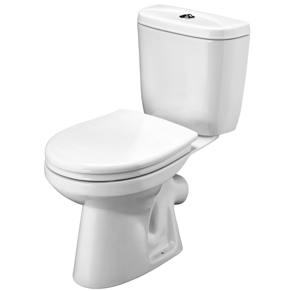 картинка Унитаз-компакт АНИМО косой 2-реж лифт-сидение 1WH302137 Santek 