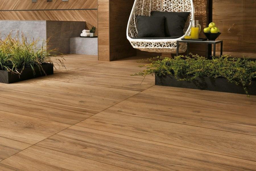 картинка Керамогранит Opel Brown matt carving 60*120см (1.44м2/2шт) 