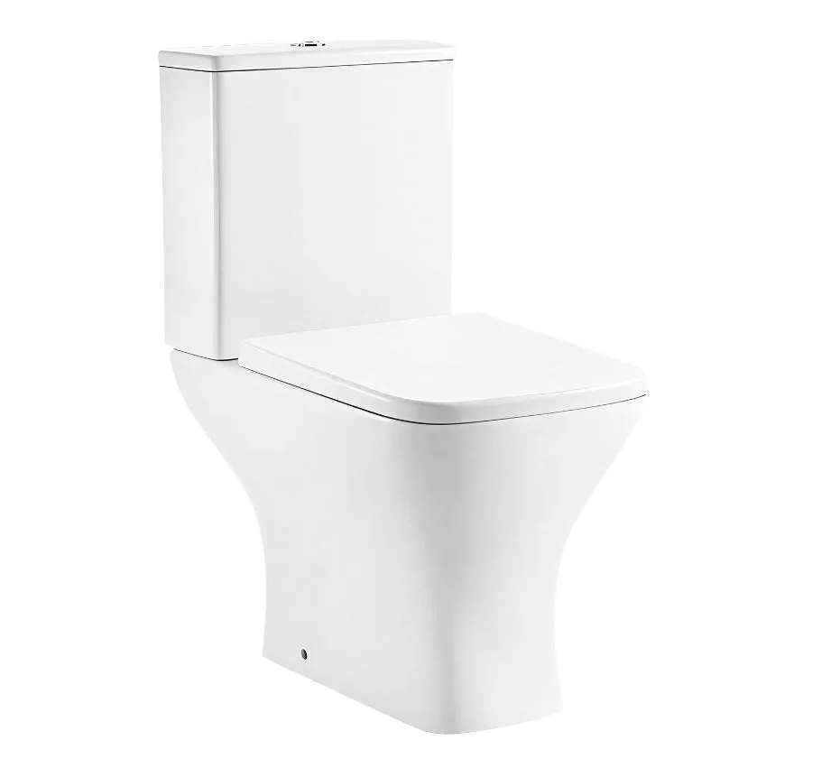 картинка Унитаз Nigel AZ-55 напольный безободковый с микролифтом,сиденье дюропласт Azario 