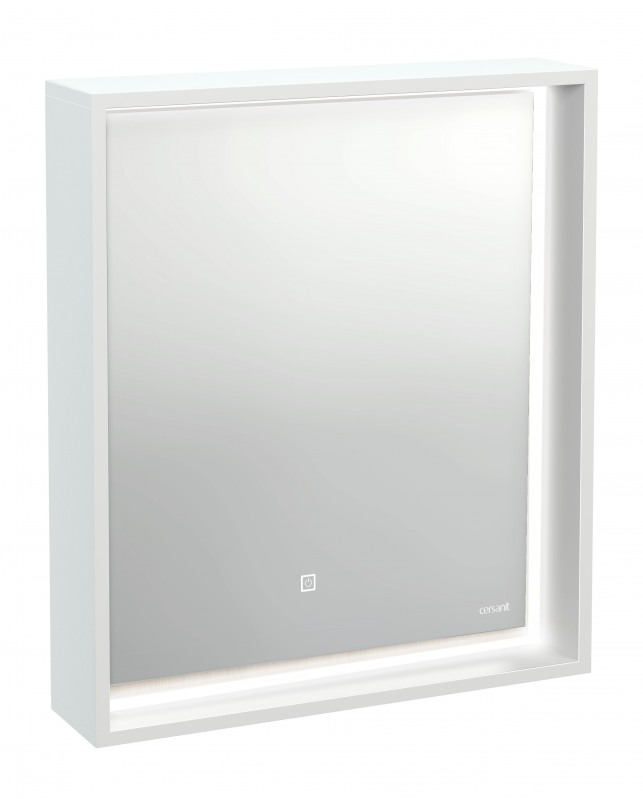 картинка Зеркало Louna 60 с подсветкой, белый Cersanit 