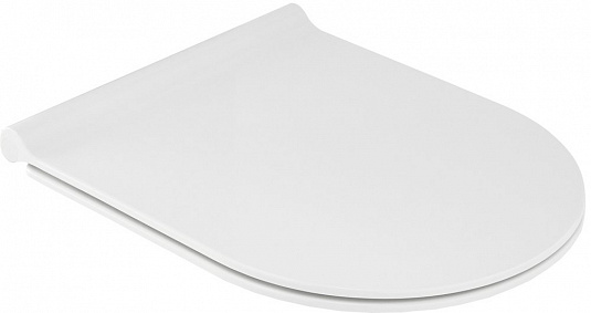 картинка Сиденье для унитаза Aleo/Soprano с микролифтом быстросъемное бел. E33127-0 Jacob Delafon 