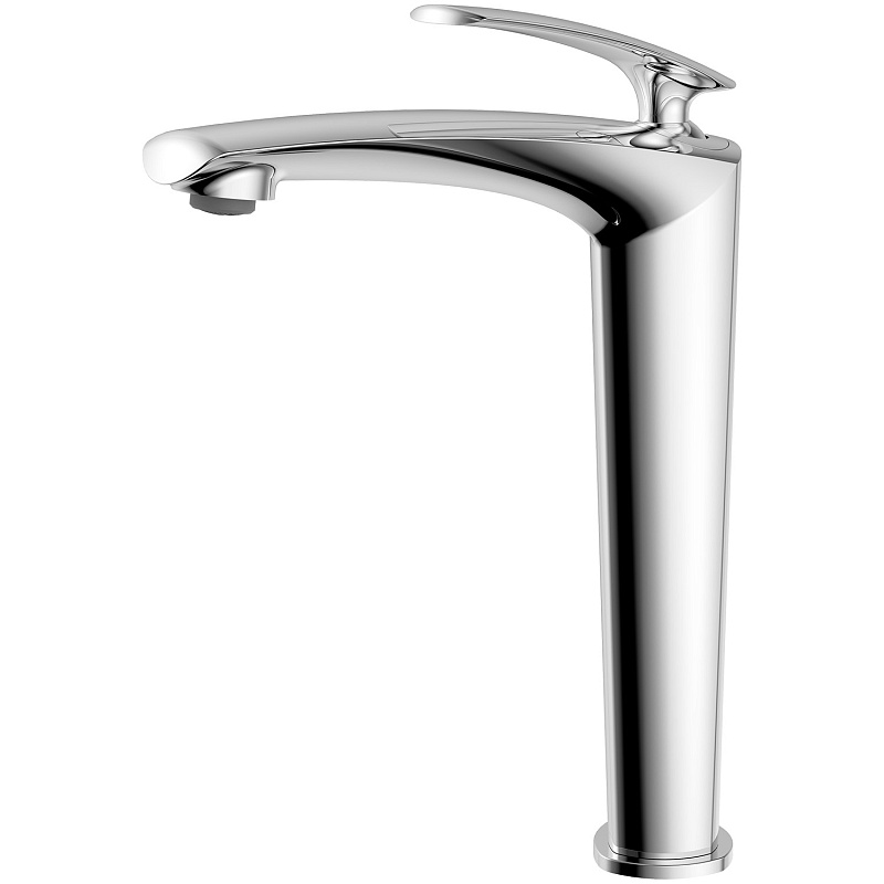 картинка Смеситель для раковины Reuleaux высокий без донного клапана хром AZ-VMF168U96C Azario 