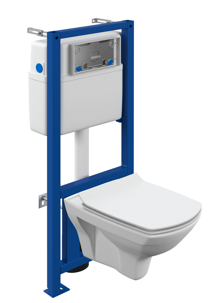 картинка Комплект Carina XL CO DPL EO slim инсталляция Link Pro 64122 Cersanit 