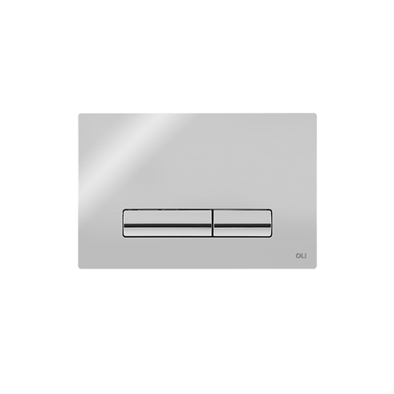 картинка Панель механическая двойная Glam OLIpure пластик хром глянцевый 192905/139179 Oli 