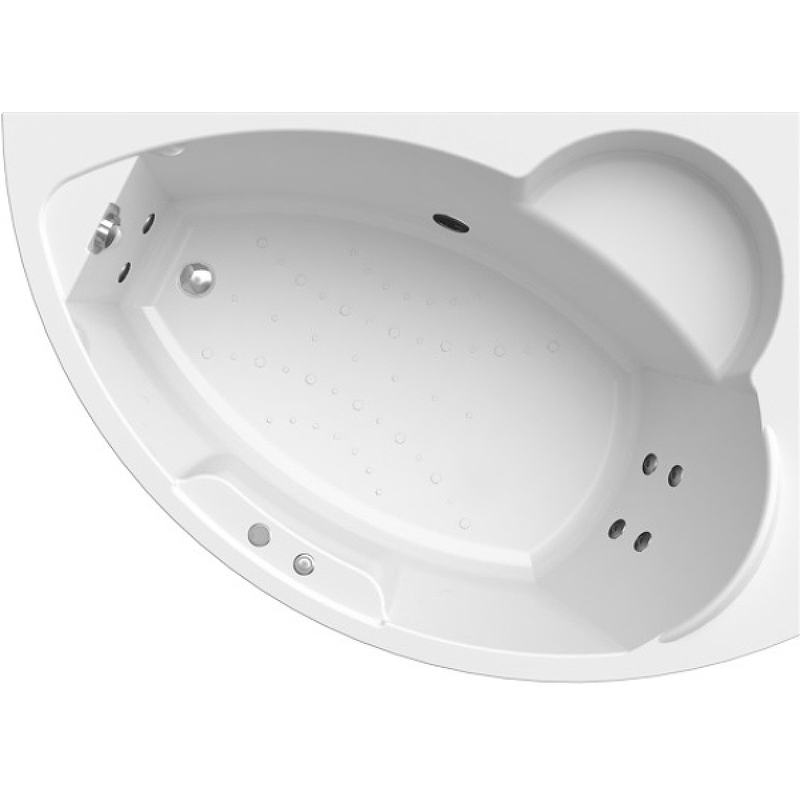 картинка Ванна Алари R 168*120 без панели без с/п Vannesa 