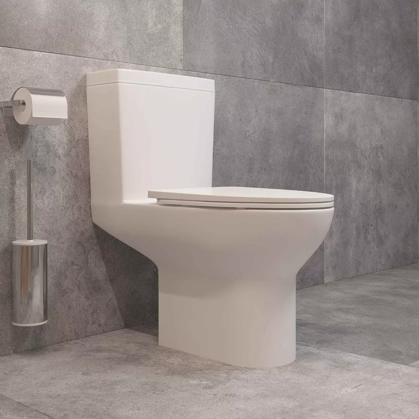 картинка Монолит T1082 UF ободковый, сиденье дюропласт с гофрой и подводкой УТ-00008363 Eva Gold 