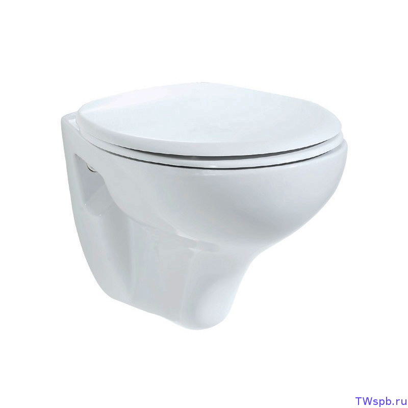 картинка Унитаз подвесной TP320-11CB+Крышка KC0703.03+Инстал. GR5003+Кнопка GP8004.00 хром глянец Creavit 