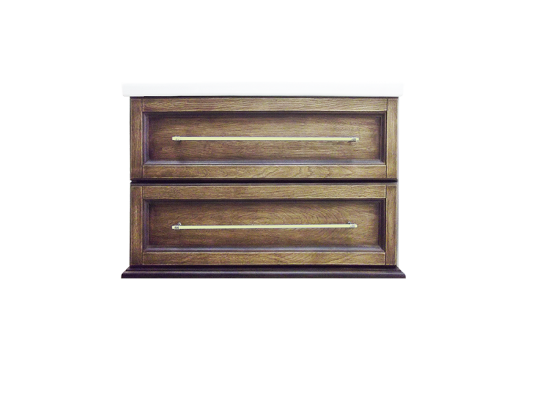 картинка Тумба Винтаж 60 подвесная с 2 ящ. дуб ум. Como 60 Misty 