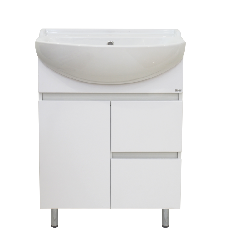 картинка Тумба Амур 60 напольная с 2ящ Пвх ум. Амур 60 Misty 