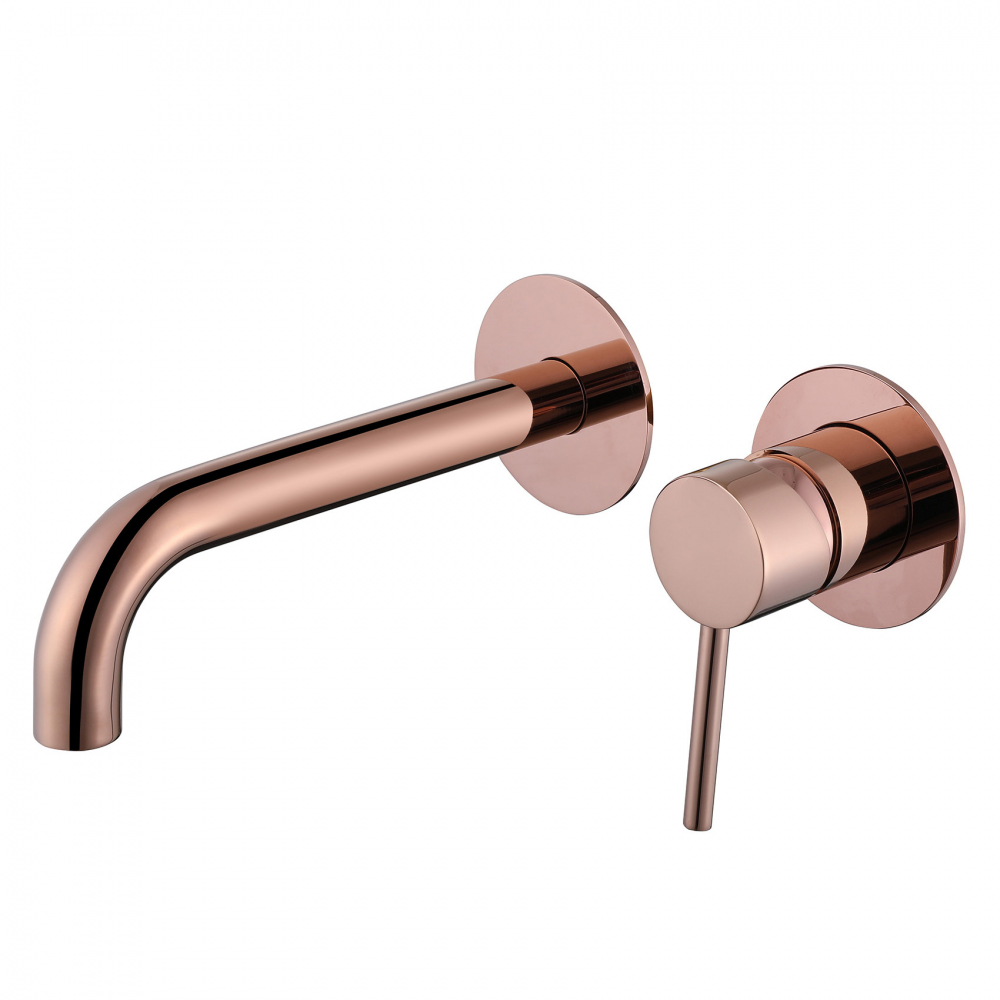 картинка Смеситель Wasser Kreis для раковины скрытого монтажа, розовое золото AF8112RG Abber 