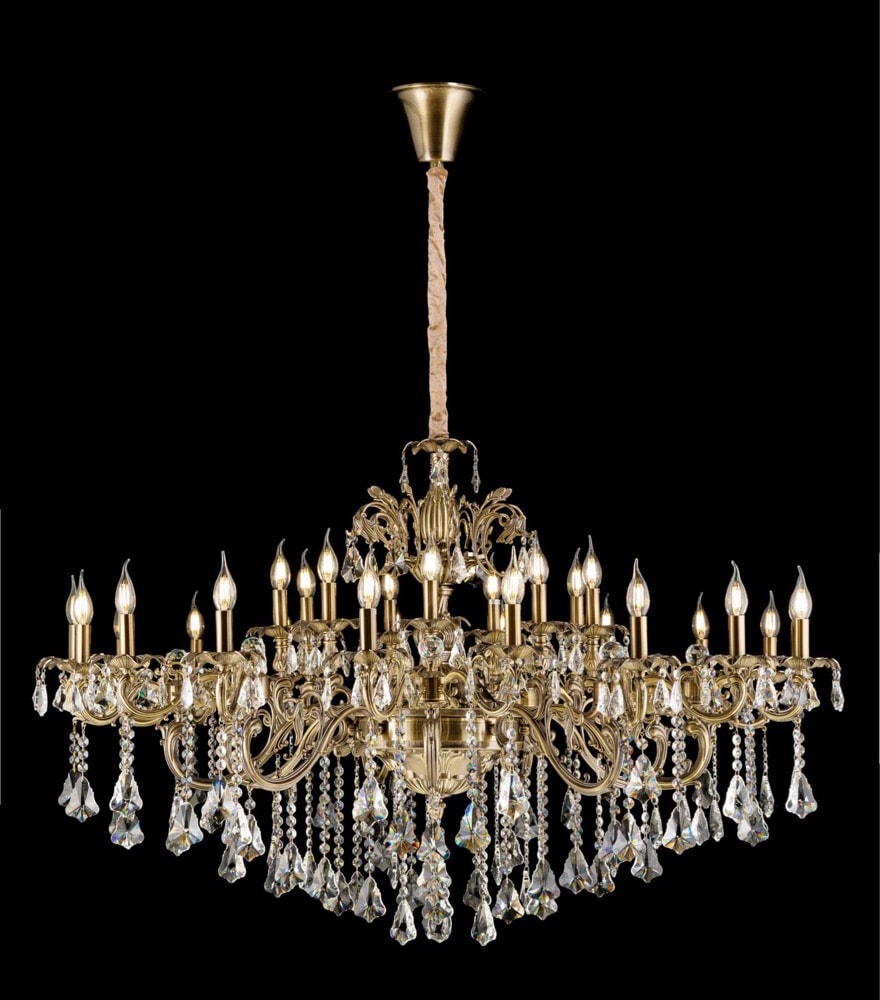 Люстра 1002/18+9 AB (в 2-х коробках) AB Veneto luce от гипермаркета ТАТАЕВ