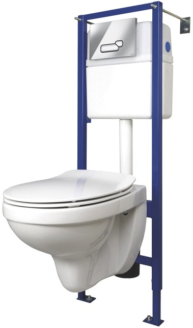 картинка Унитаз Delfi S-SET-DEL/Vec/S-DL/Ac-Cg-w Cersanit 