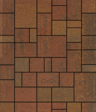 картинка Плитка тротуарная Б.2.Фсм.6 Гранит Листопад Арабская ночь 