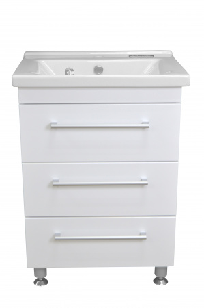 картинка Тумба Модерн 60/3Н 600*850*435 напольная с раковиной Миранда 60 Сантек Loranto 