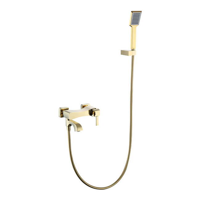 картинка Cмеситель для ванны с душ/к (золото) 50-010-ORO Diamante Caprigo 