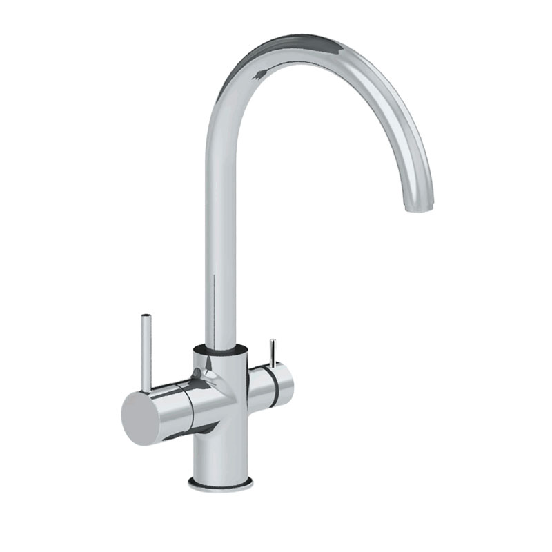 картинка Смеситель для кухни Tasco с подключением к фильтру для питьевой воды хром AZ-15164421 Azario 