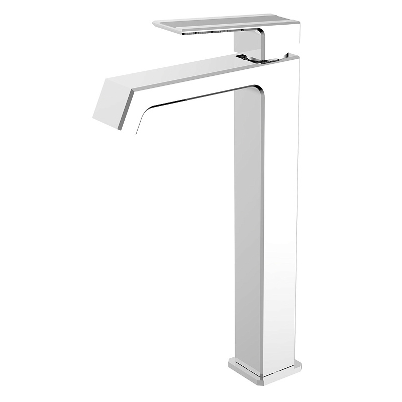 картинка Смеситель для раковины Exquisite высокий без донного клапана хром AZ-VSM168R40C Azario 