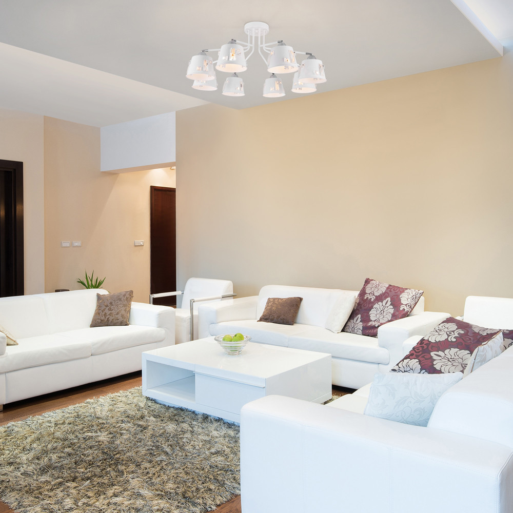 Люстра Strotskis подвесная 70105/8 белый от гипермаркета ТАТАЕВ