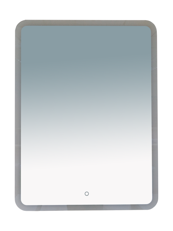 картинка Зеркало НЕОН 3 LED 60*80 сенсор на зеркале (с круглыми углами) Misty, Ограниченно годен 