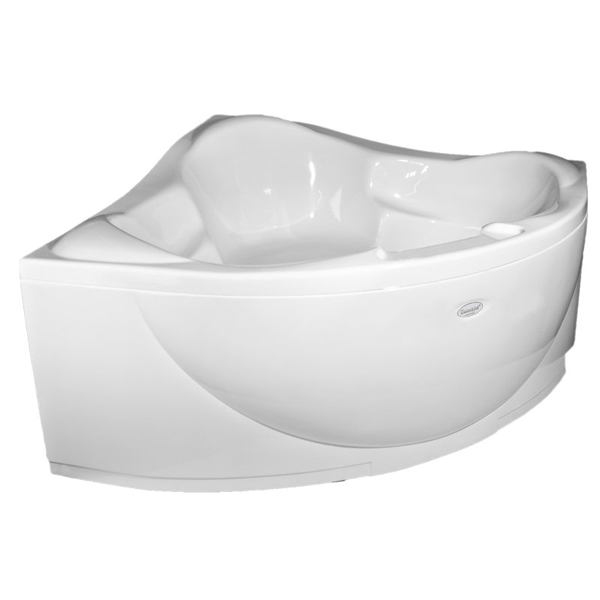 картинка Ванна Флоренция 148*148 с/п золото, молдинг золото, смеситель Бриз-Gold Линкольн большой Radomir 