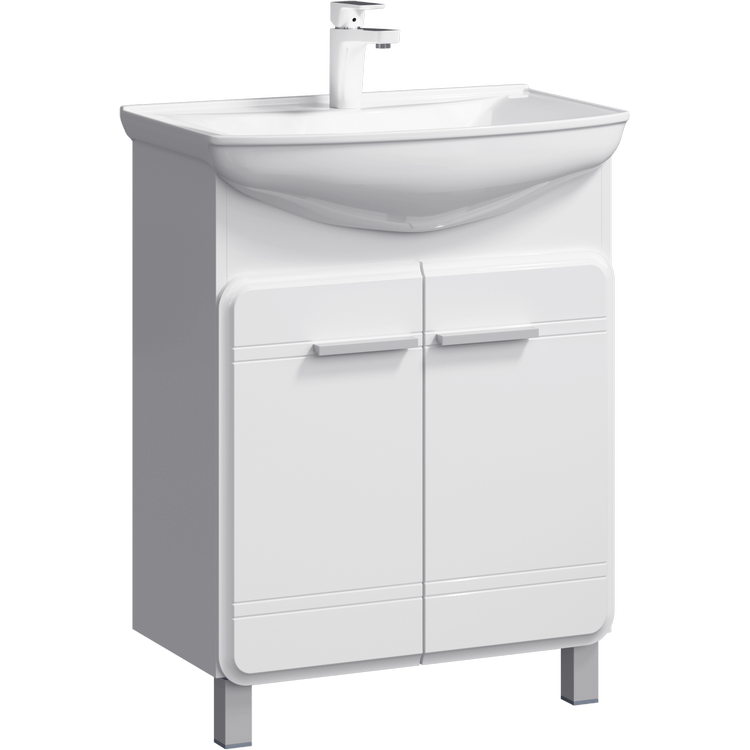 картинка Тумба Корсика с ум. Стиль 650 на ножках Kor.01.06 Aqwella 