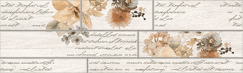 картинка Плитка керамическая Dream 105071 д/пола светло-серый 15*50см (1.05м2/14шт) 