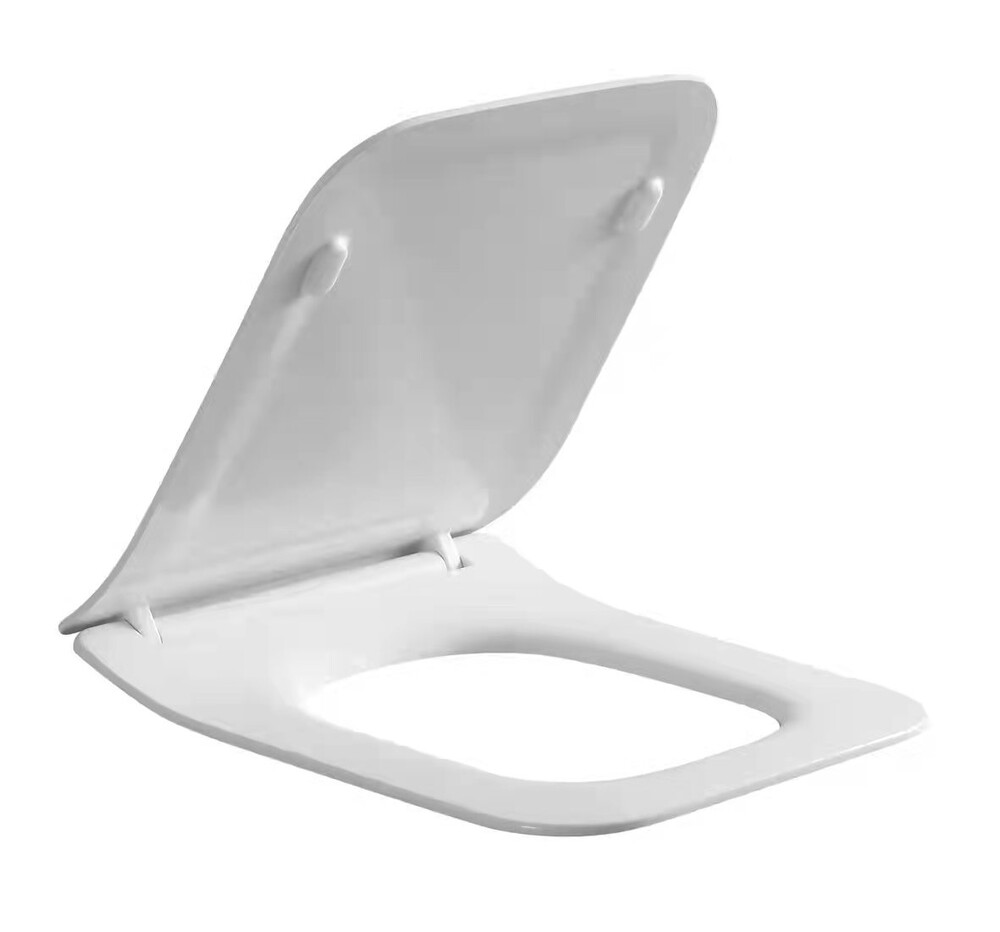 картинка Сиденье ДП с доводчиком для унитаза SM9608, тонкое подходит к SM9615,SM9616 Eva Gold 