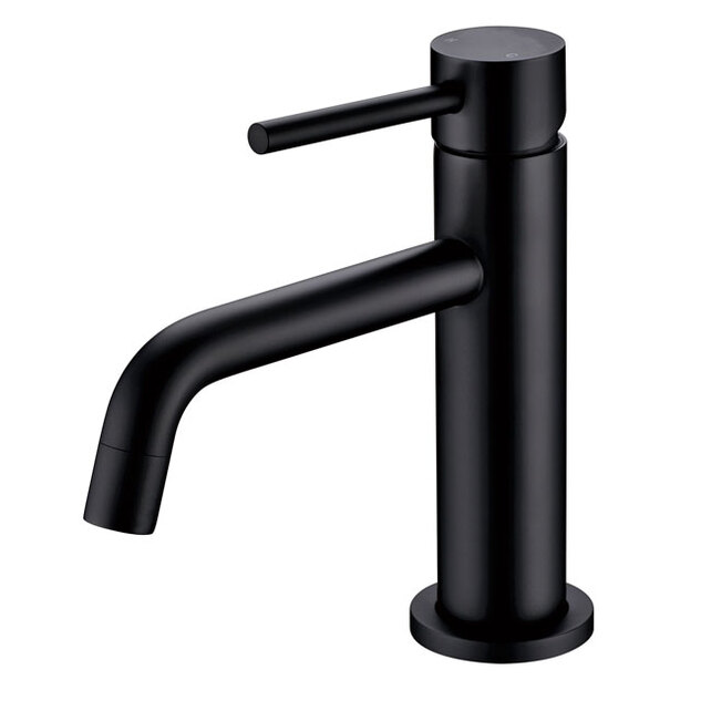 картинка Cмеситель для умывальника, без д/к (черный) 53-022-NER Caprigo 