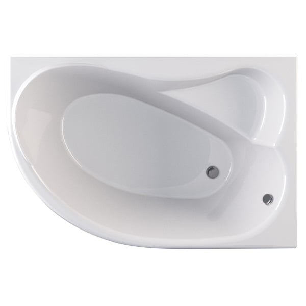 картинка Ванна акриловая Ялта 170*100 правая Mirsant, Ограниченно годен 