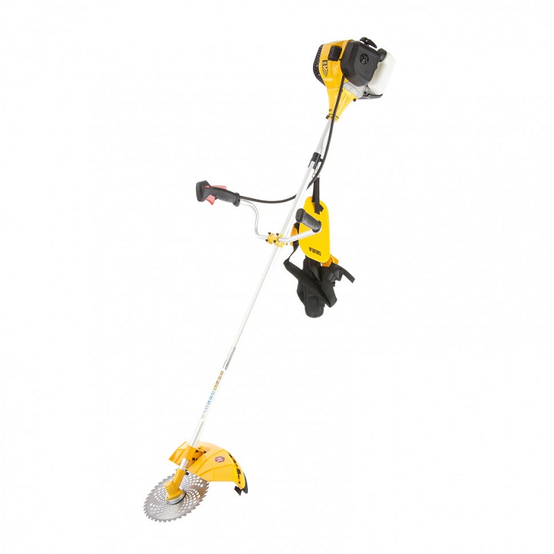 картинка Триммер бензиновый DGT-520S 52см3 3л.с неразъемная штанга состоит из 2х частей Denzel 96239 