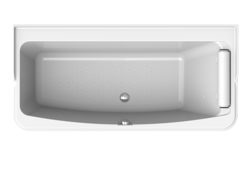 картинка Ванна Винченцо 180*85 с/п золото 2 торц молдинг золото смеситель Бриз-Gold +излив рикарди Radomir 