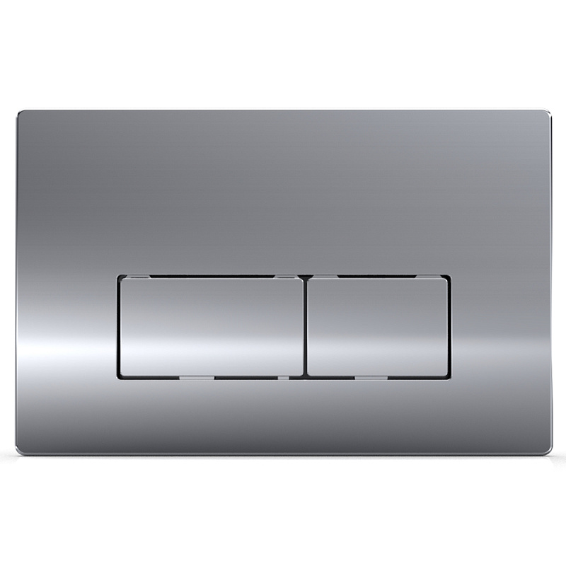 картинка Панель смыва хром глянец квадратная AZ-8200-0089/AZ-P58-0120 Azario 