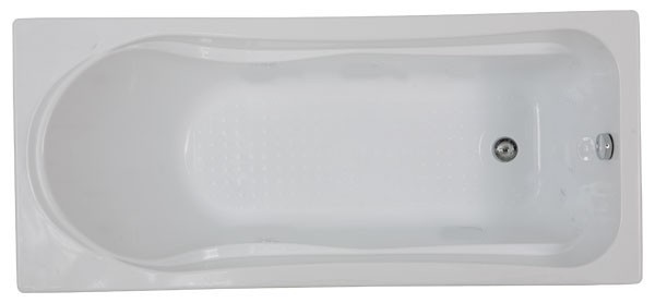 картинка Ванна Мальта 170*75 без г/м на каркасе без экрана Bas 