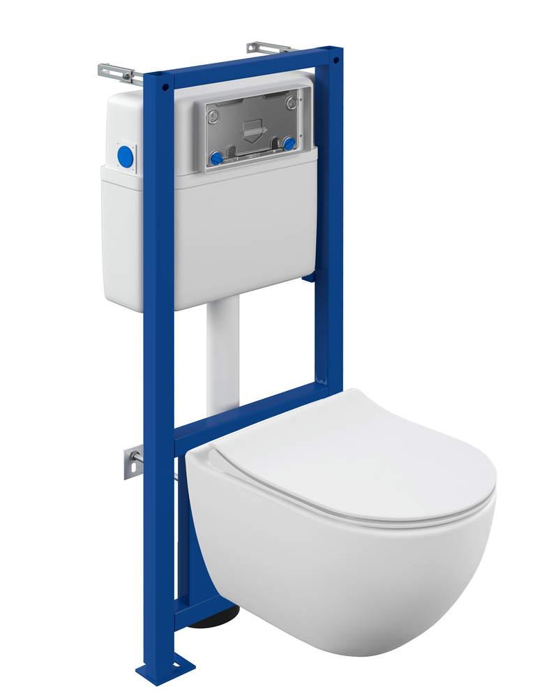 картинка Комплект инсталляция Brasko Smart Co DPL EO slim Link Pro LP 64916 Cersanit 