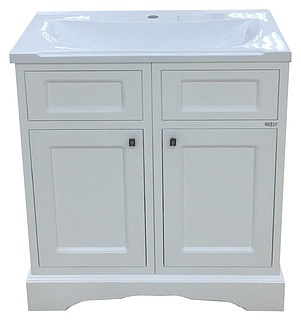 картинка Тумба Герда 80 белая эмаль Misty 