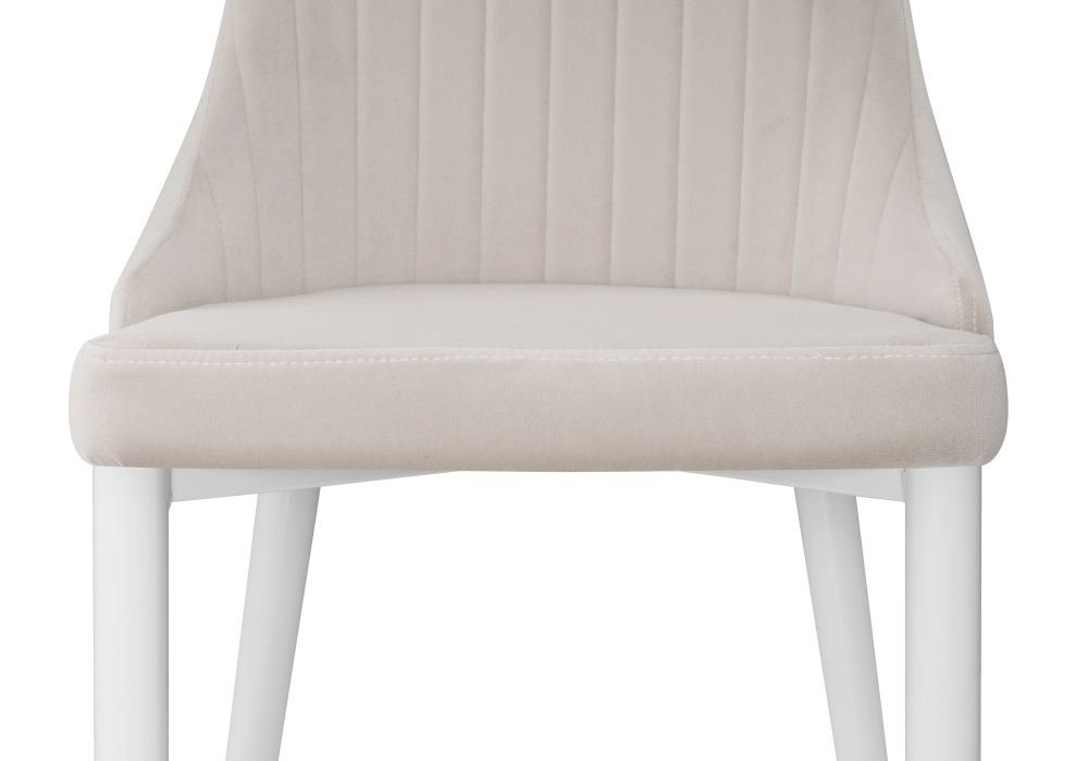 картинка Стул Кора бежевый (california 102)/5K белый каркас 