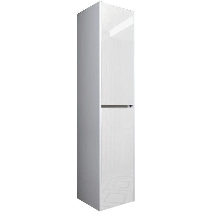 картинка Пенал Фреш цвет белый/белый 350*1562*375 9003 Smile Opadiris 