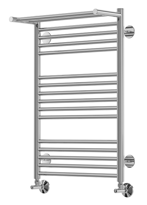 картинка Полотенцесушитель Terminus Аврора с полкой П16 500*780 (5+6+5) 