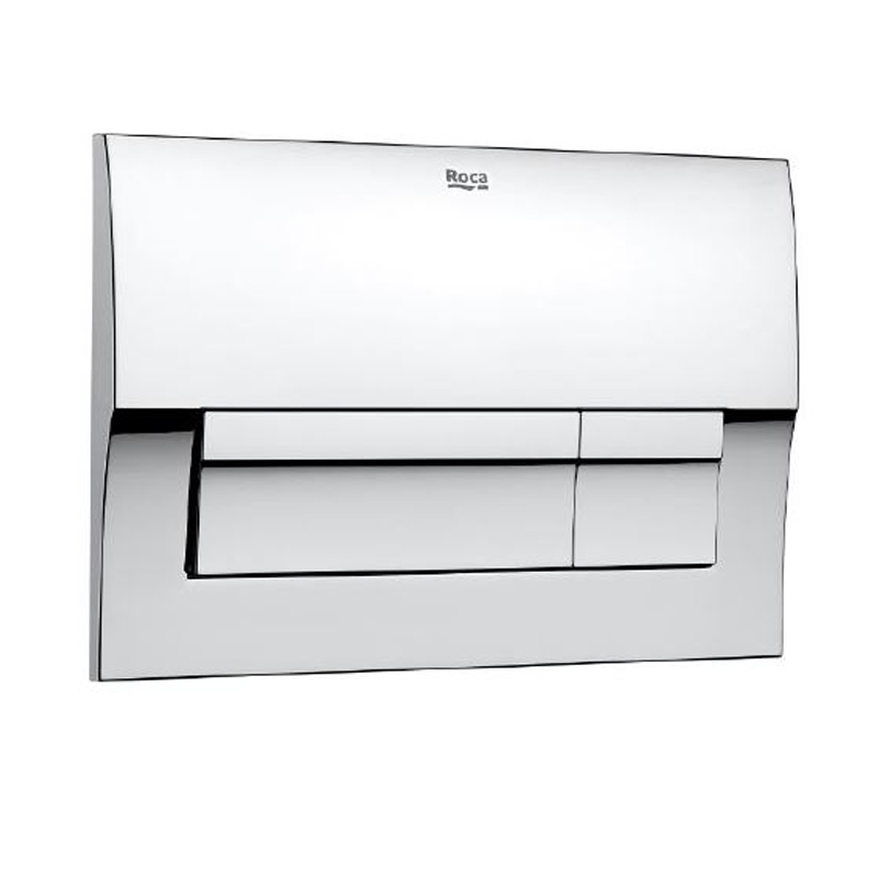 картинка Смывная клавиша Active PL B01 для ПЭК, хром матовый 7.8901.1.70B.2 Roca 