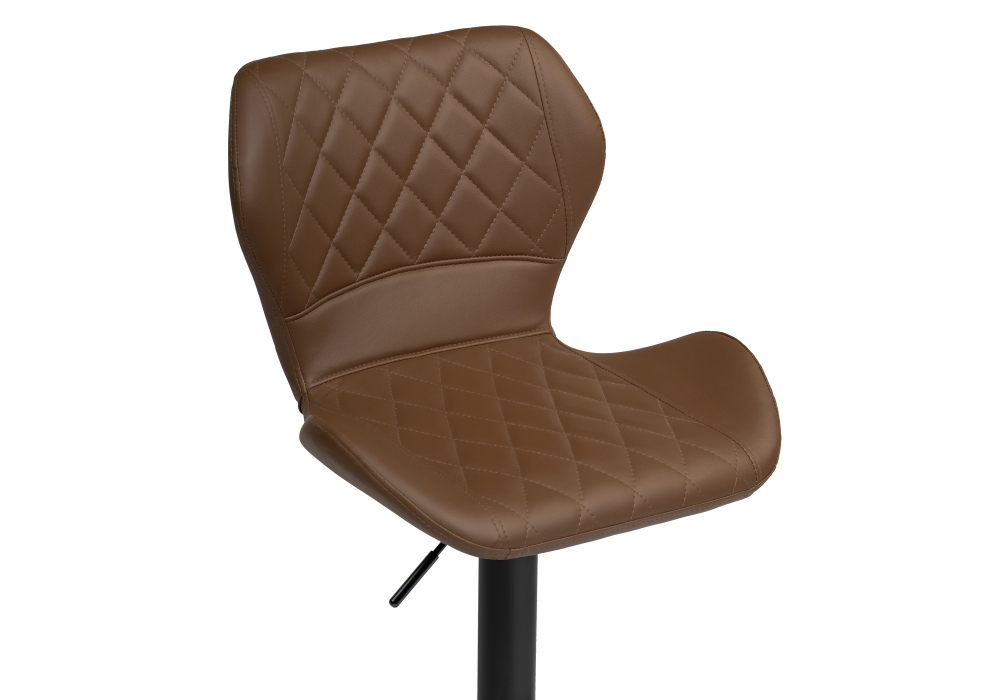 картинка Стул барный Porch Brown EDC-006 197-1 Black Base 
