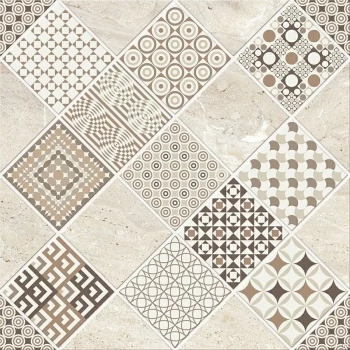 картинка Керамогранит Сильвер 732372 глаз серый 1сорт 45*45см (1.0125м2/5шт) 