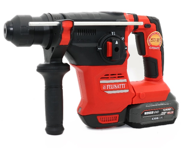 картинка Перфоратор аккумуляторный 26мм 4,0Ач ЗУ Felisatti FT15827 